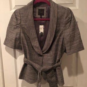 The Limited Short Sleeve Belted Suit Jacket NWT